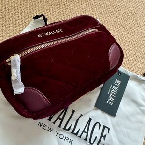 Rare * velvet * MZ Wallace Mini Crosby crossbody
port wine colour